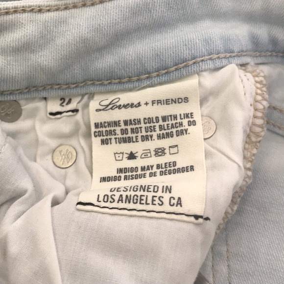 Lovers + Friends Destroyed Ricky Skinny Jeans - Picture 6 of 8